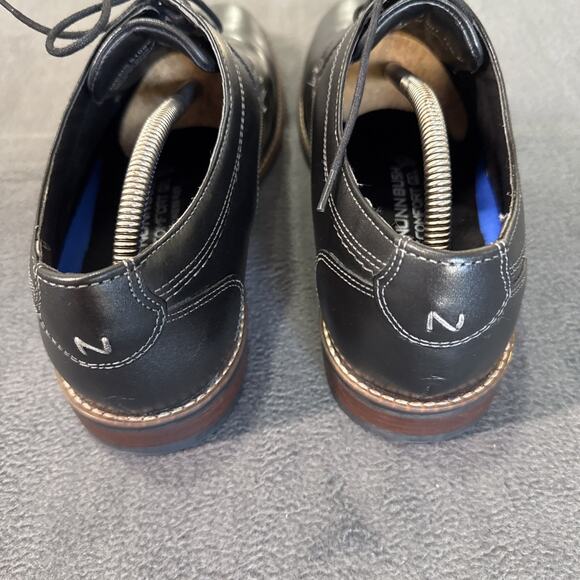 Nunn Bush Leather Oxford Shoes Mens 11.5 Comfort Gel Black Lace Up Dress main image 5
